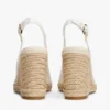 Slingback-sandaler med kilehæl