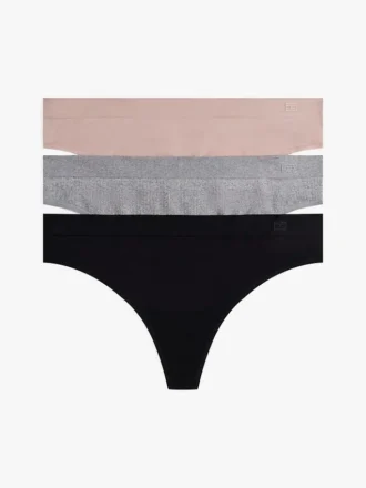 Sømløs tanga, 3-pakning
