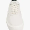 Sneakers i kanvas med preget logo