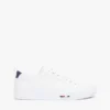 Sneakers i vulkanisert skinn