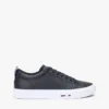Sneakers i vulkanisert skinn Sneakers i vulkanisert skinn