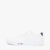 Sneakers i vulkanisert skinn