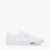 Sneakers i vulkanisert skinnblanding