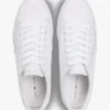 Sneakers i vulkanisert skinnblanding