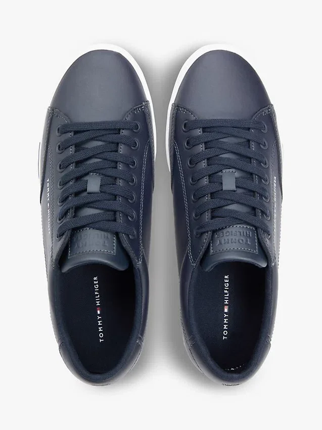 Sneakers i vulkanisert skinnblanding Sneakers i vulkanisert skinnblanding