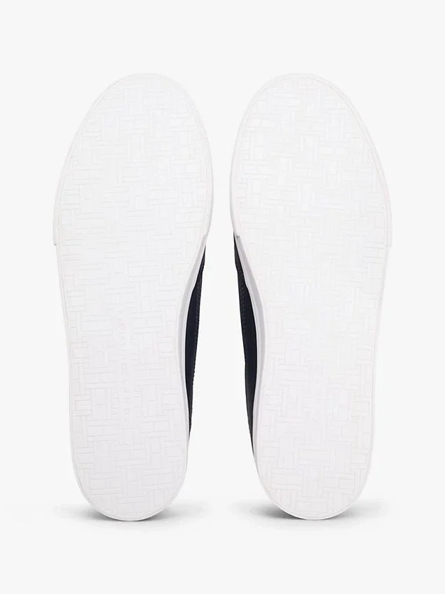 Sneakers i vulkanisert skinnblanding Sneakers i vulkanisert skinnblanding