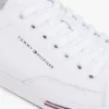 Sneakers i vulkanisert skinnblanding