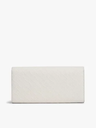 Stor lommebok med monogram over hele overflaten