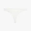Stretch-bomullstring med gjentatt logo