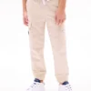Stretch-cargojoggebukse for barn