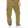 Stretch-cargojoggebukse for barn