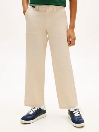 Stretch-chino i baggy-modell for barn