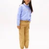Stretch-chino-joggebukse for barn