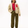 Stretch-chino-joggebukse for barn