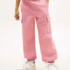 Stretch-chino-joggebukse for barn