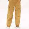 Stretch-chino-joggebukse for barn