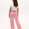 Stretch-chino-joggebukse for barn