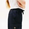 Stretch-chino-joggebukse for barn