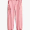 Stretch-chino-joggebukse for barn