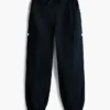 Stretch-chino-joggebukse for barn