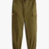Stretch-chino-joggebukse for barn