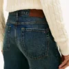 Stretch High-Rise Barrel Jeans