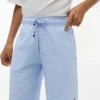 Stretch-seersuckershorts for barn