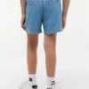 Stretch-shorts med belte for barn