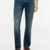 Stretch Straight Jeans