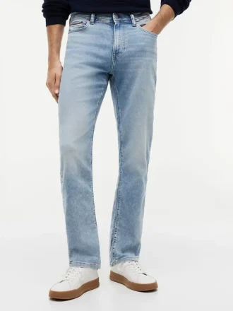 Stretch Straight Jeans