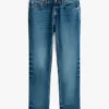 Stretch Straight Jeans
