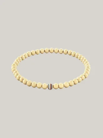Stripe Metal Bead-armbånd