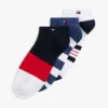 Stripe Mix Sport ankelsokker, 3-pak