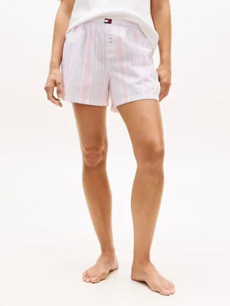 Stripe Poplin Sleep Shorts