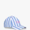 Stripet baseballcap for barn