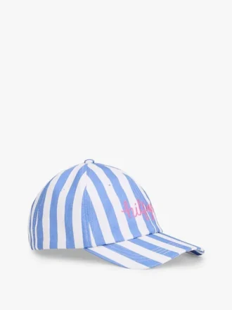 Stripet baseballcap for barn