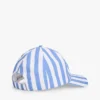 Stripet baseballcap for barn