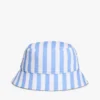Stripet bøttehatt for barn