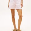 Stripet chino-shorts