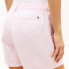 Stripet chino-shorts