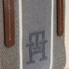 Stripet jacquard-minisatchel