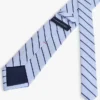 Stripet slips i lin-silkeblanding
