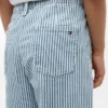 Stripete pull-on-Jeans med vid benvidde for barn