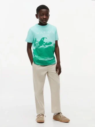 Surf-logo-T-skjorte for barn