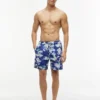 Surf Print 7″ badebukser