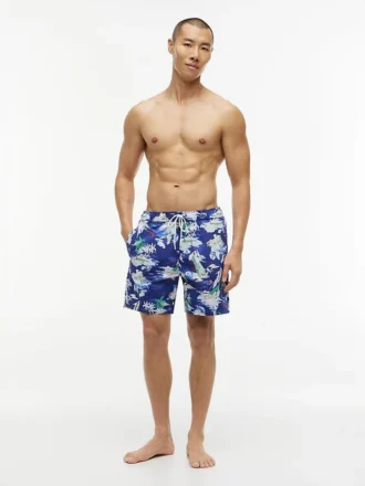 Surf Print 7″ badebukser