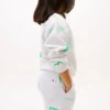 Sweatshorts med blandet logo over hele for barn