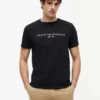 T-skjorte med brodert Tommy-logo