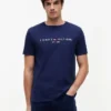 T-skjorte med brodert Tommy-logo