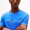 T-skjorte med brodert Tommy-logo